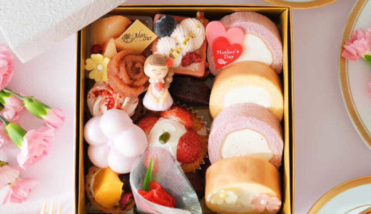 【2026母の日】大丸松坂屋のパティスリー モンシェール｜スイーツ玉手箱とフラワーデコレーションロールを比較
